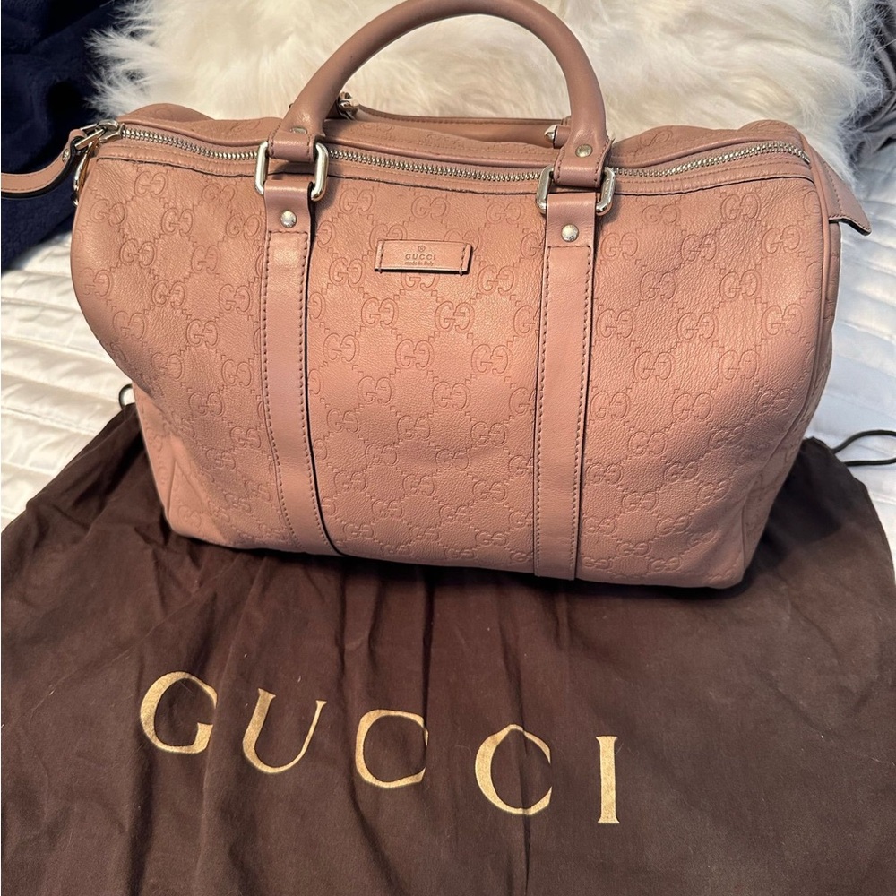 Gucci Pink Leather Women's Bag